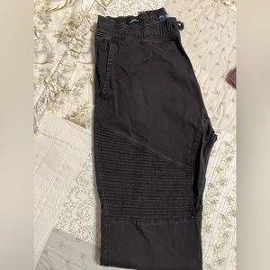 Mens Hollister Black Jogger Pants